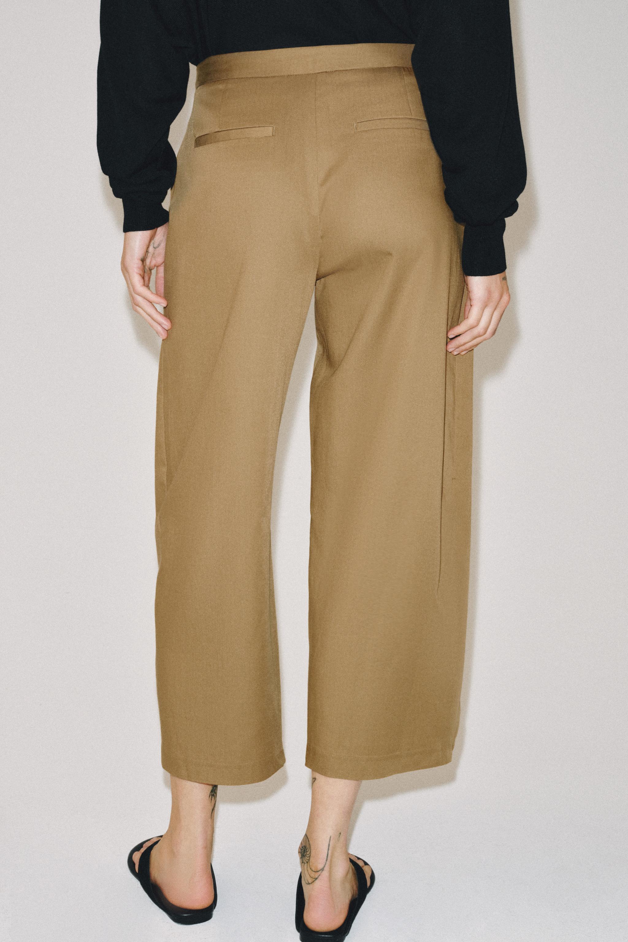 FRONT PLEATED PANTS ZW COLLECTION